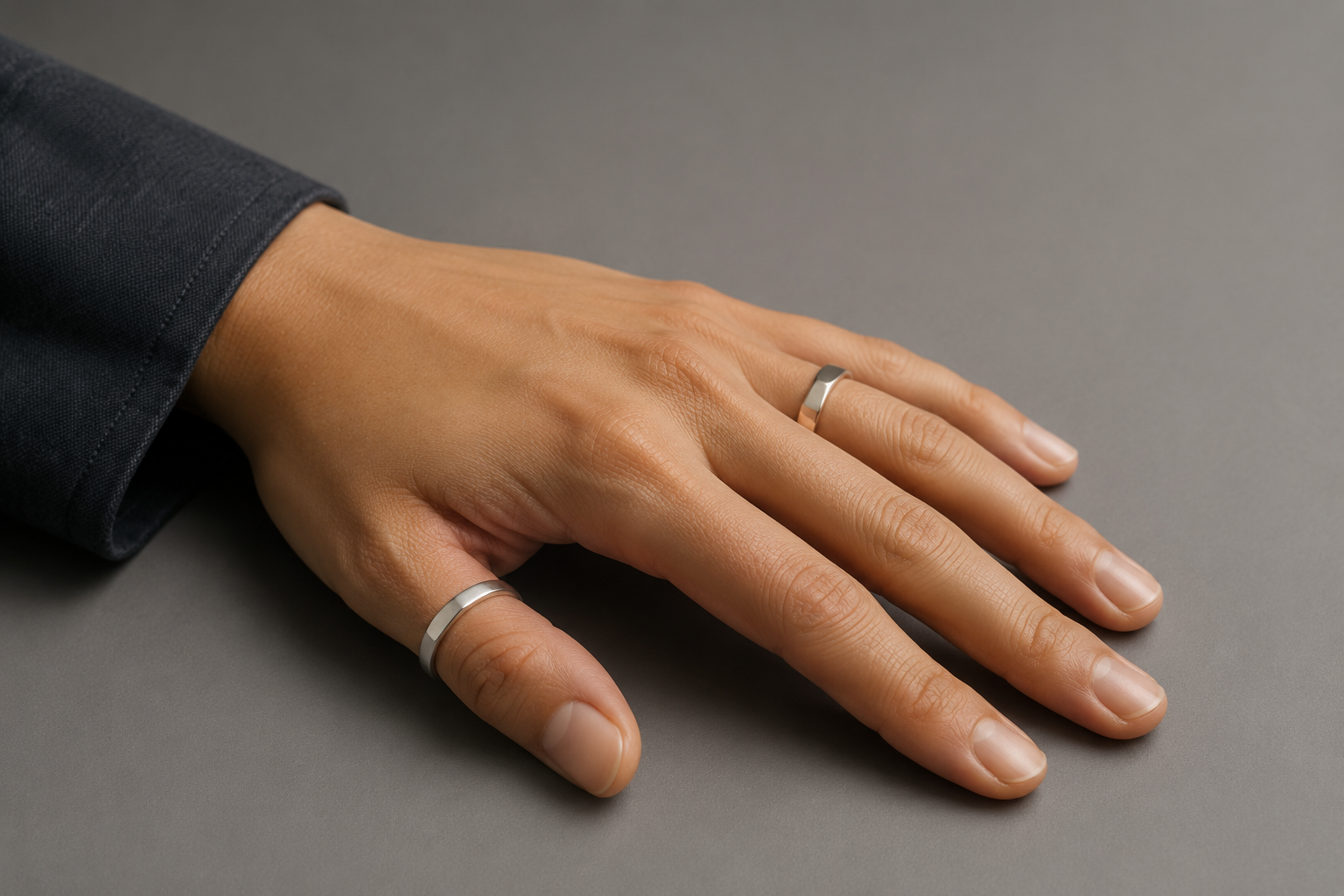 Ringe an verschiedenen Fingern und ihre Bedeutung