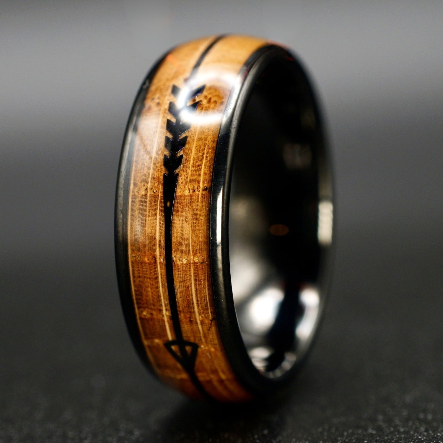 Schwarzwald – Holz & Wolframring 8mm