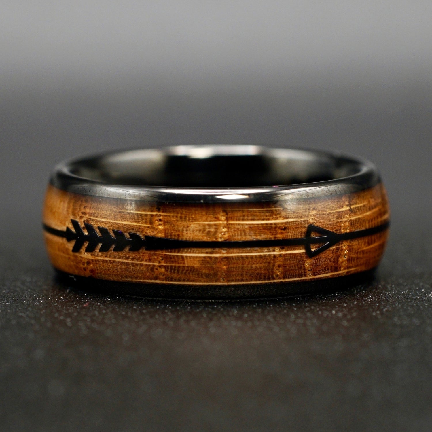Schwarzwald – Holz & Wolframring 8mm