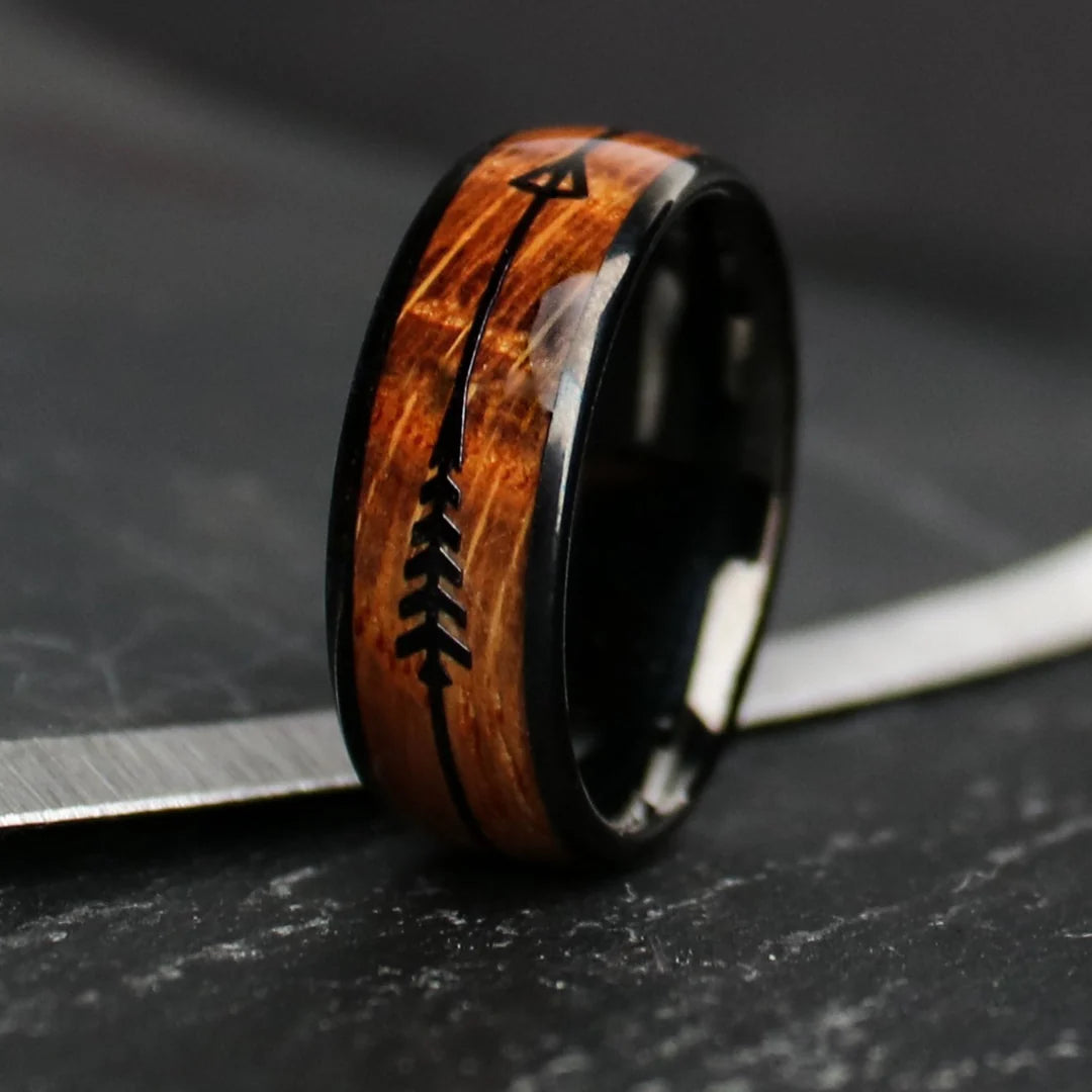 Schwarzwald – Holz & Wolframring 8mm