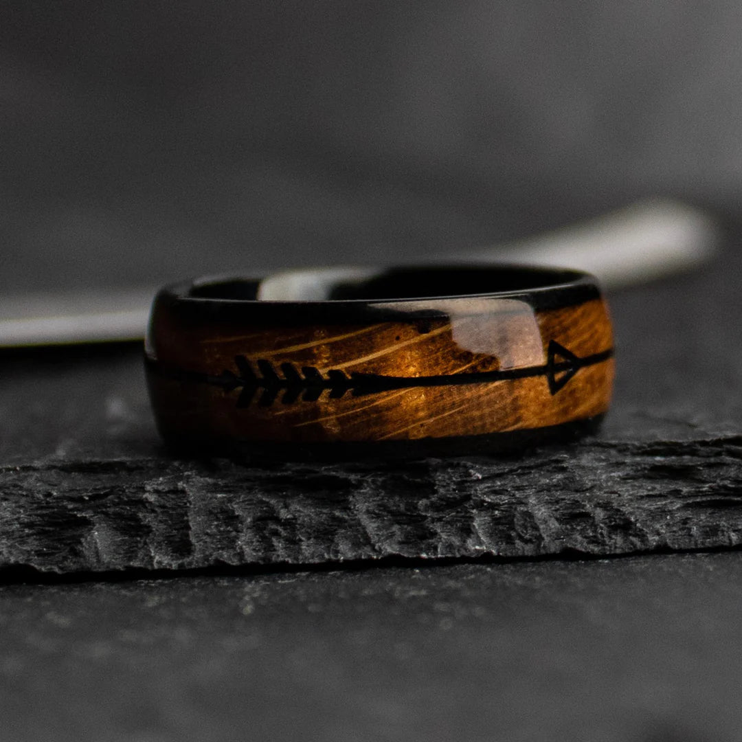 Schwarzwald – Holz & Wolframring 8mm