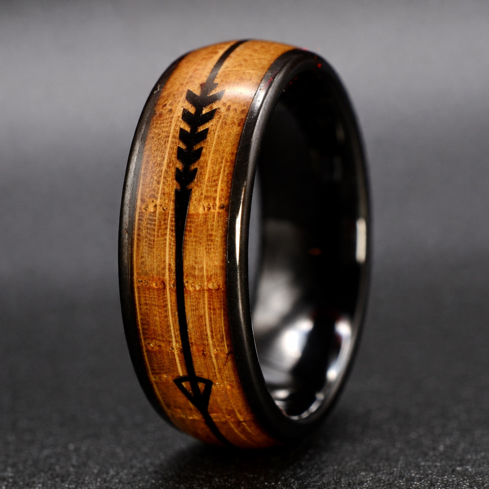 Schwarzwald – Holz & Wolframring 8mm