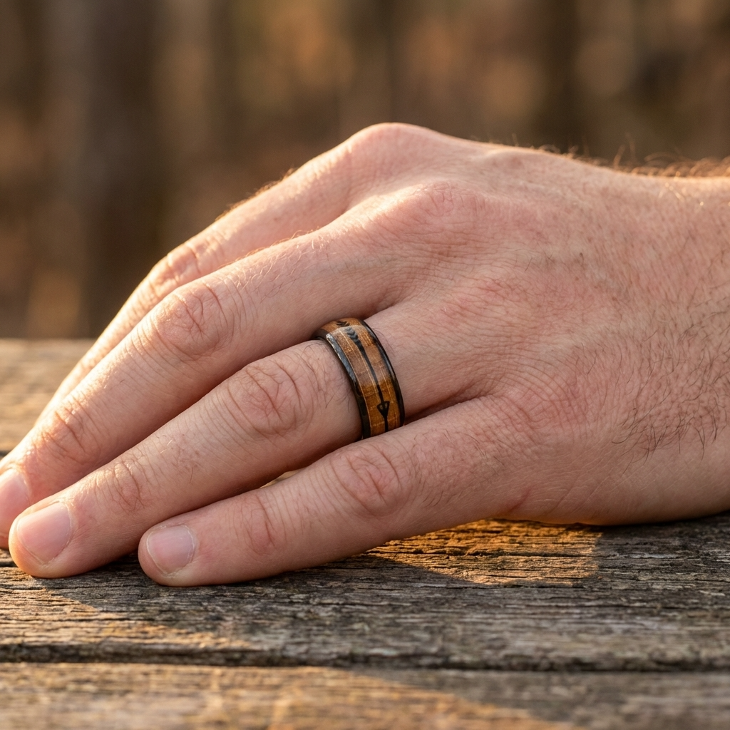 Schwarzwald – Holz & Wolframring 8mm