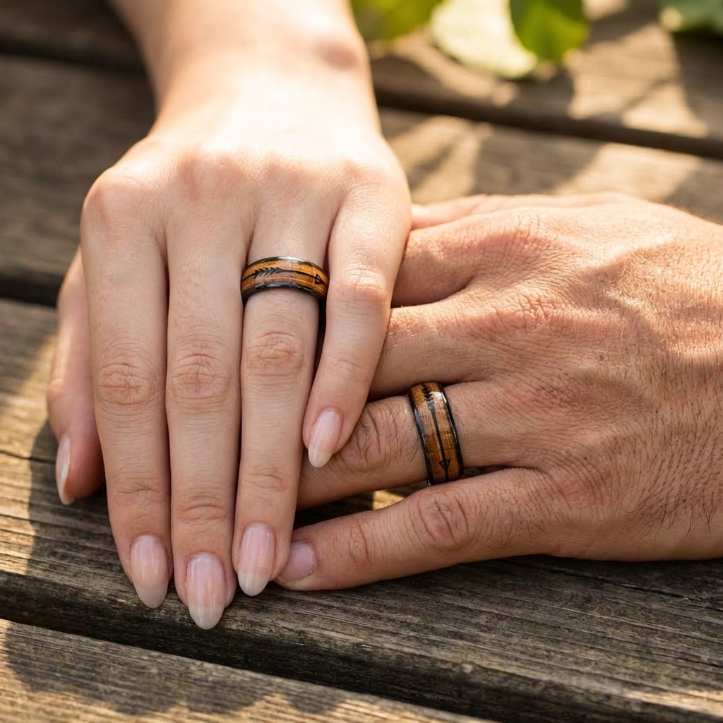 Schwarzwald – Holz & Wolframring 8mm