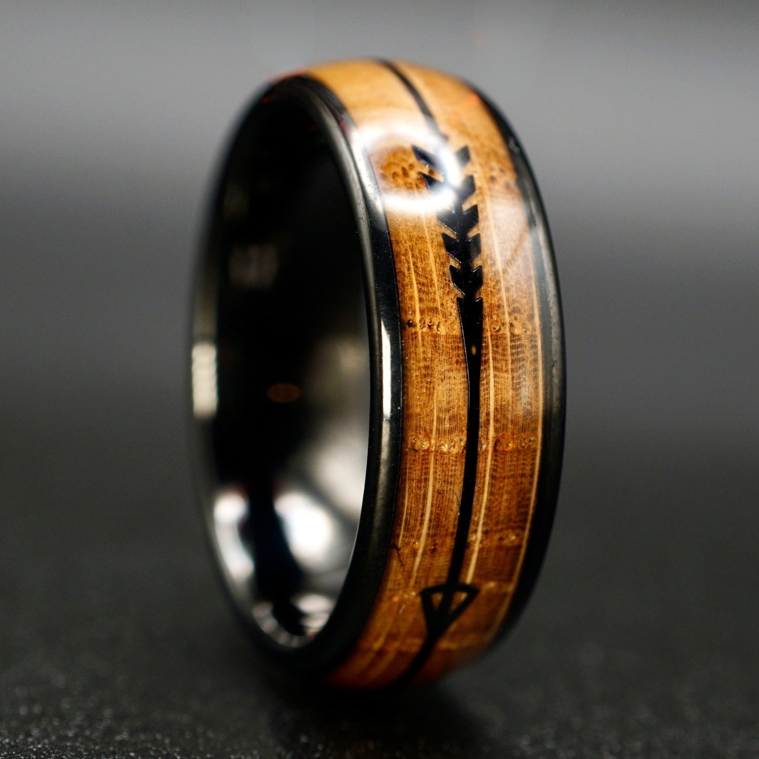 Schwarzwald – Holz & Wolframring 8mm