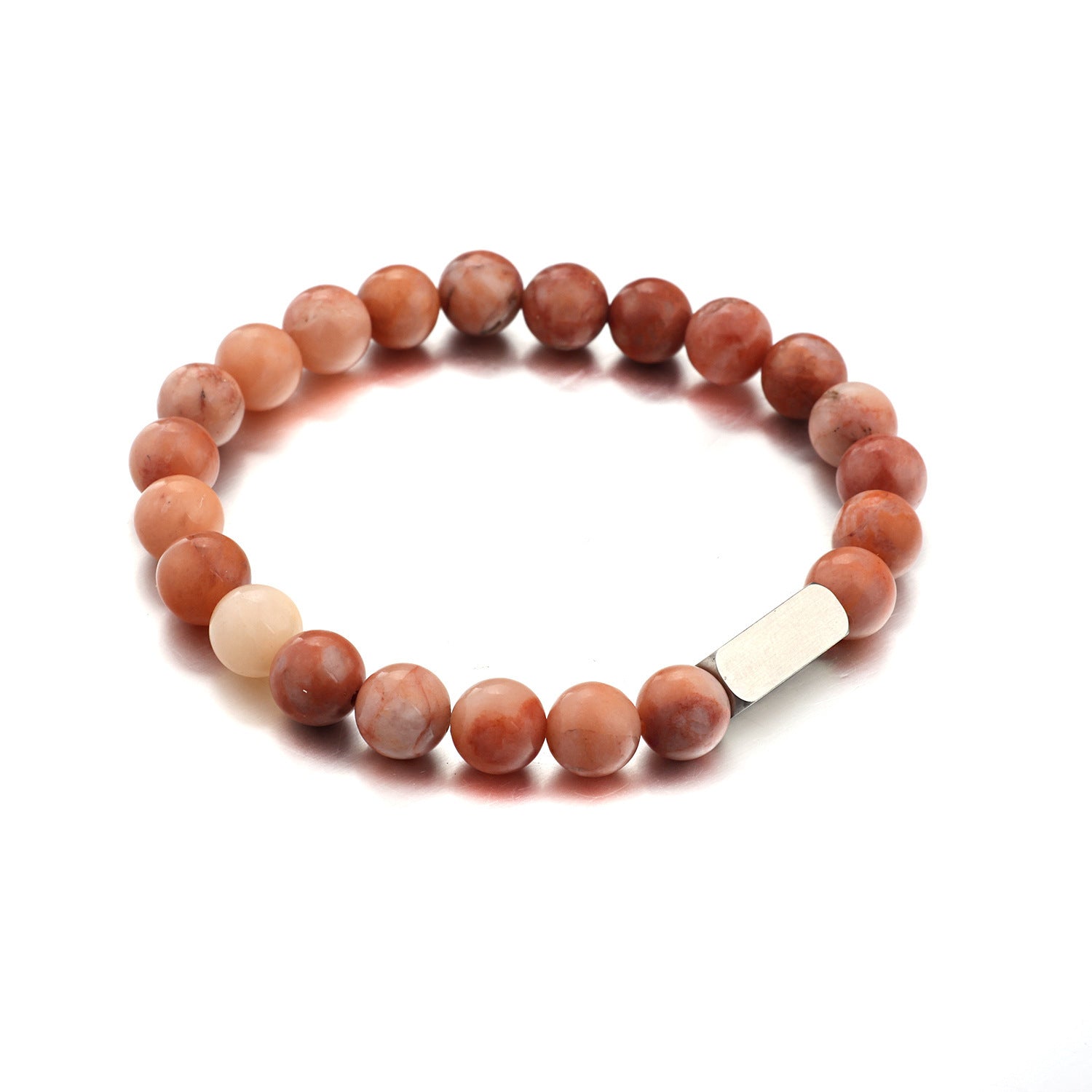 Personalisierbare Armbänder mit Gravur – Naturstein Unisex
